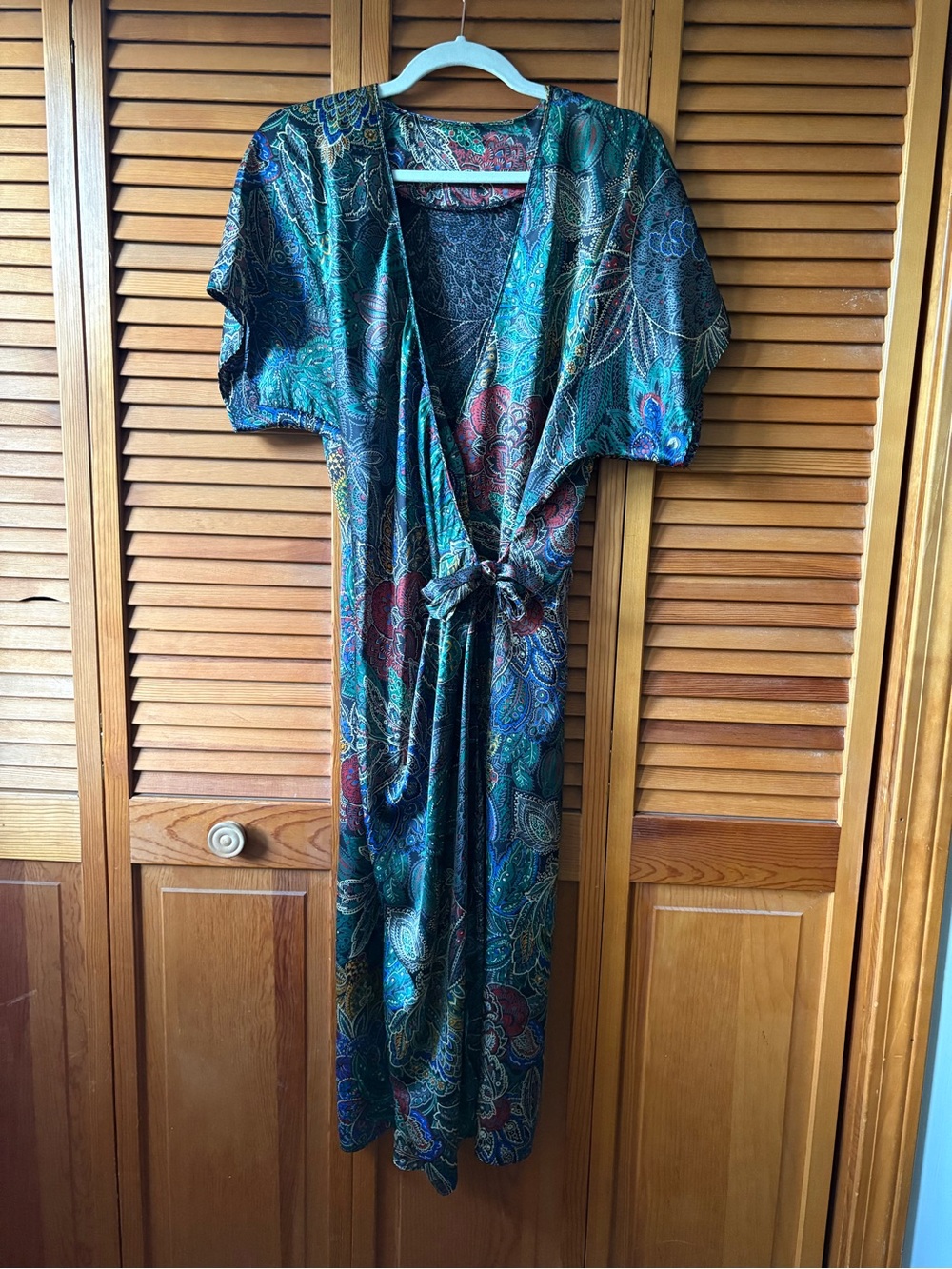 VINTAGE Wrap Kimono Dress